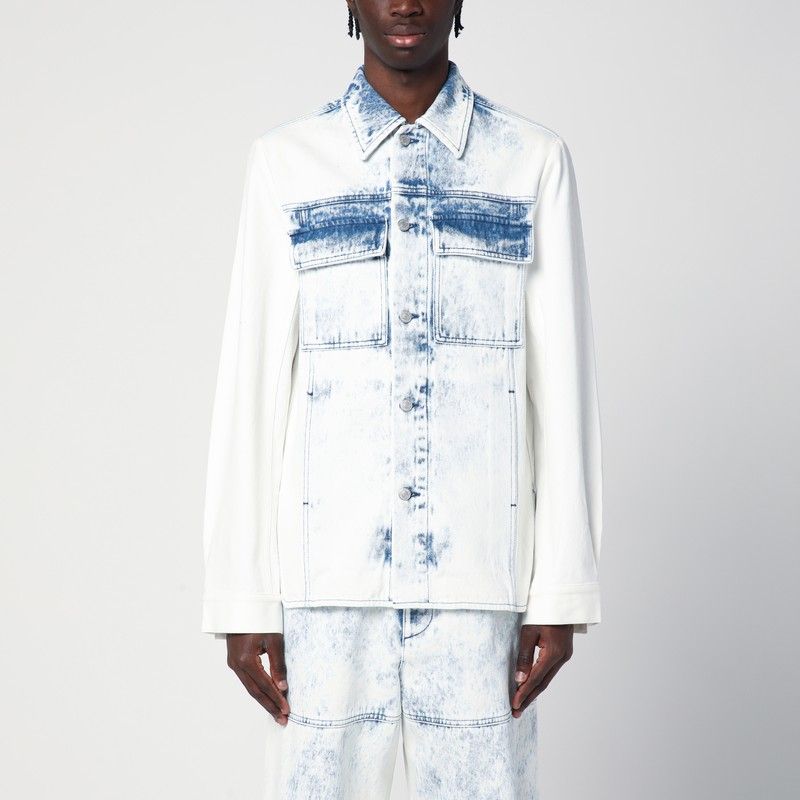 DRIES VAN NOTEN Faded Denim Shirt for Men
