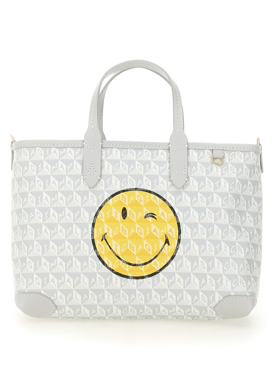 ANYA HINDMARCH I Am A Plastic Mini Tote Handbag