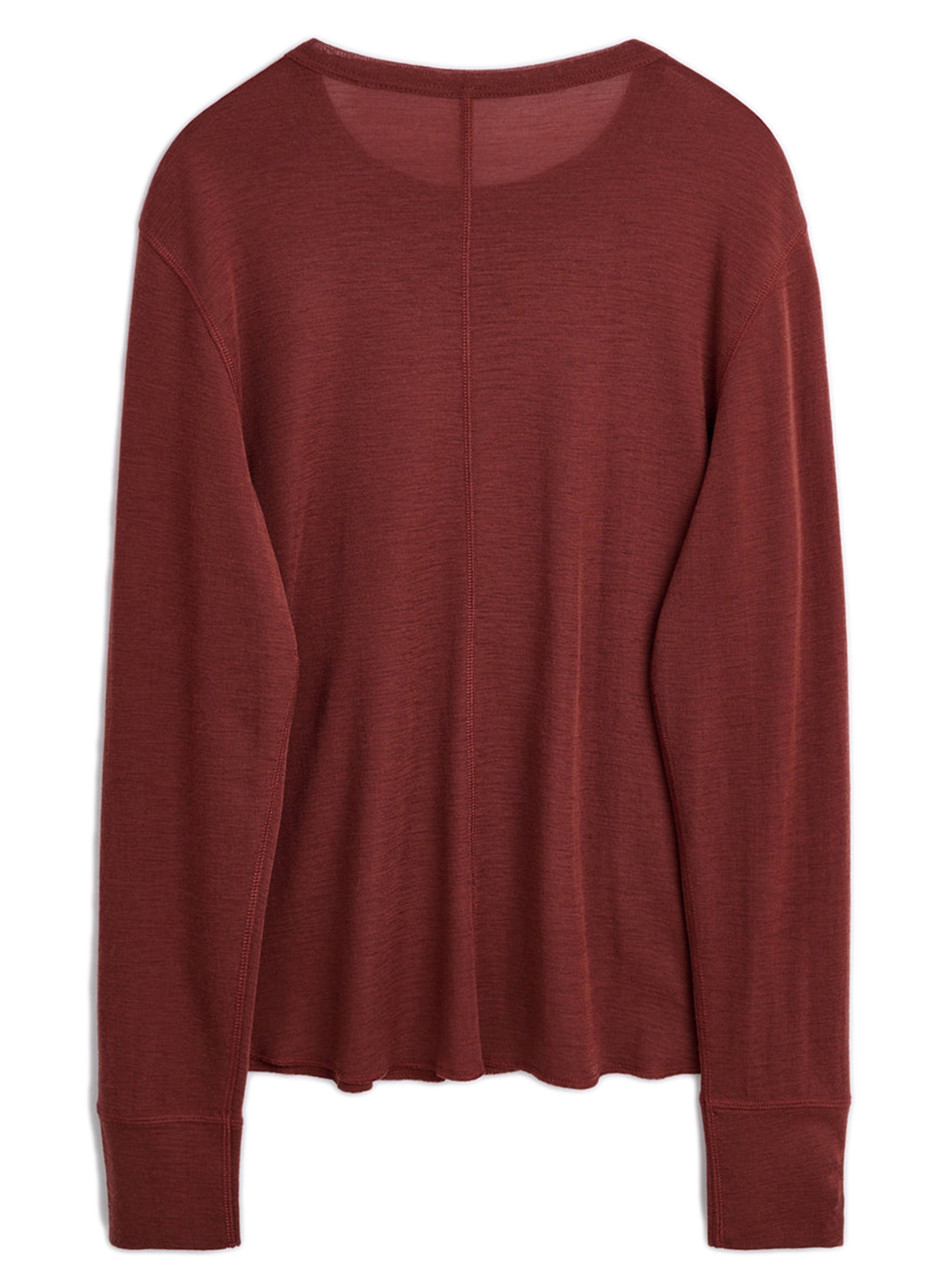 SUNFLOWER Long Sleeve Wool Tee