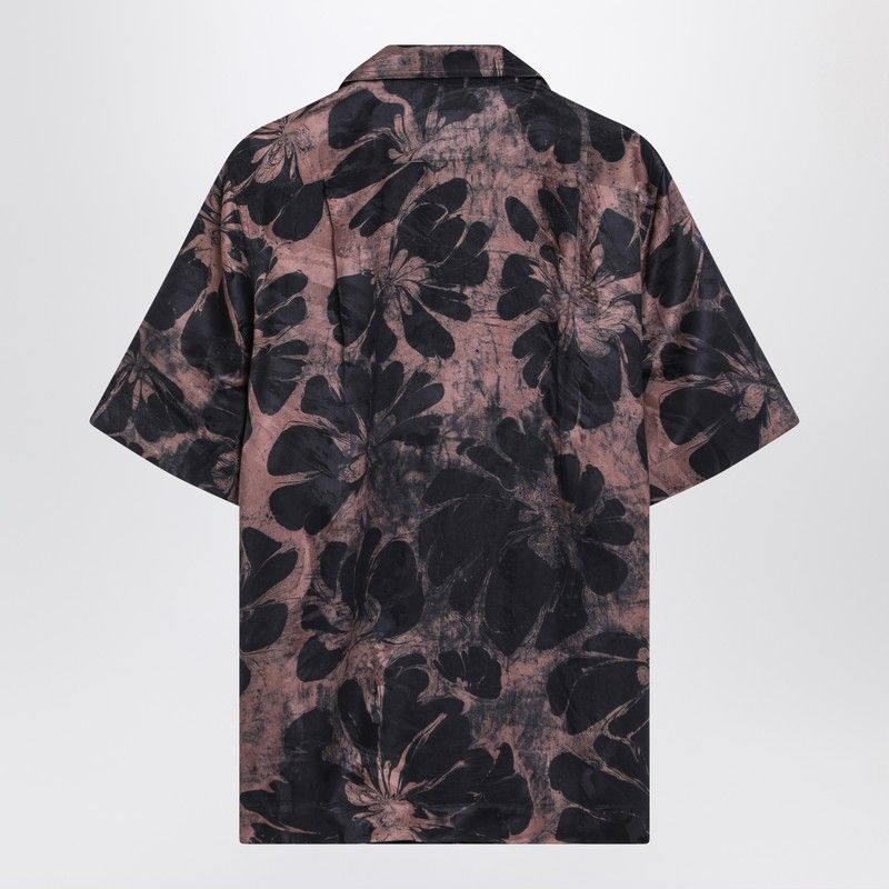DRIES VAN NOTEN Floral Patterned Short Sleeve Shirt