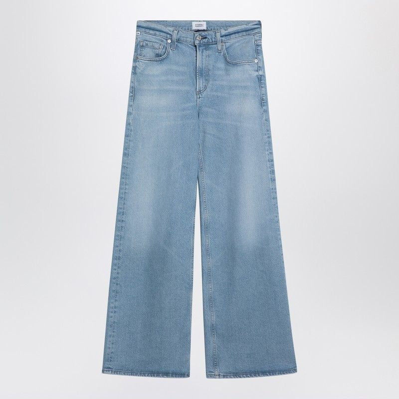 CITIZENS OF HUMANITY Wide Leg Regenerated Denim Jeans