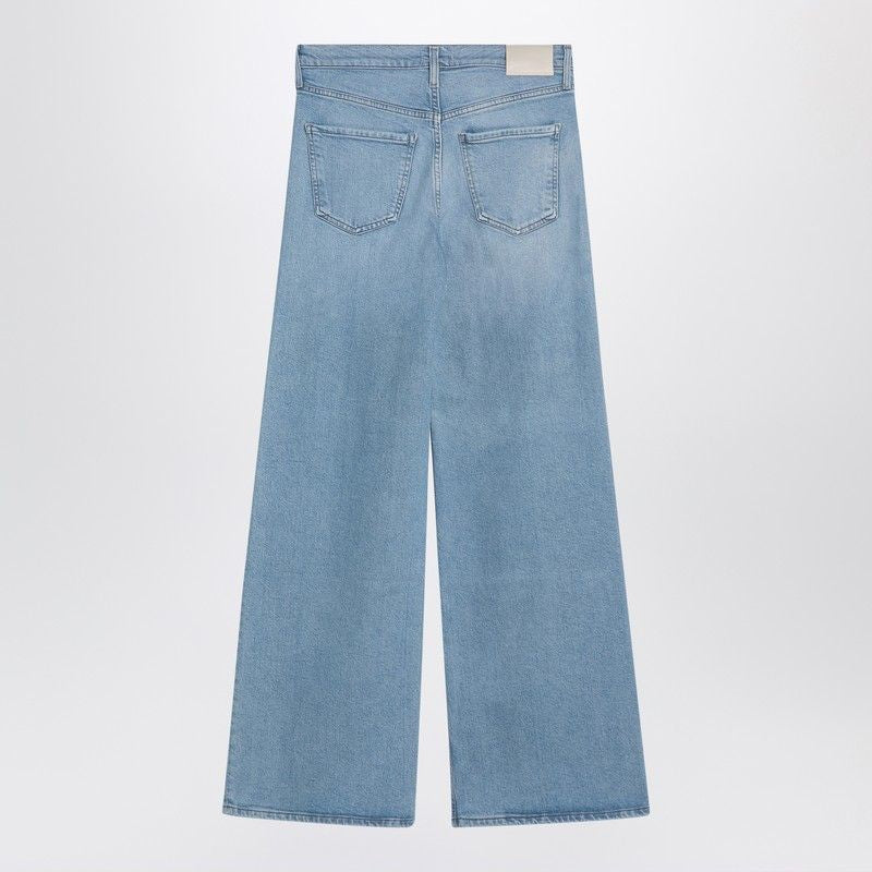 CITIZENS OF HUMANITY Wide Leg Regenerated Denim Jeans