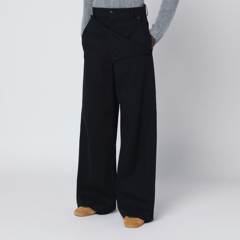 DRIES VAN NOTEN Wide Trousers for Men - Fall 2025