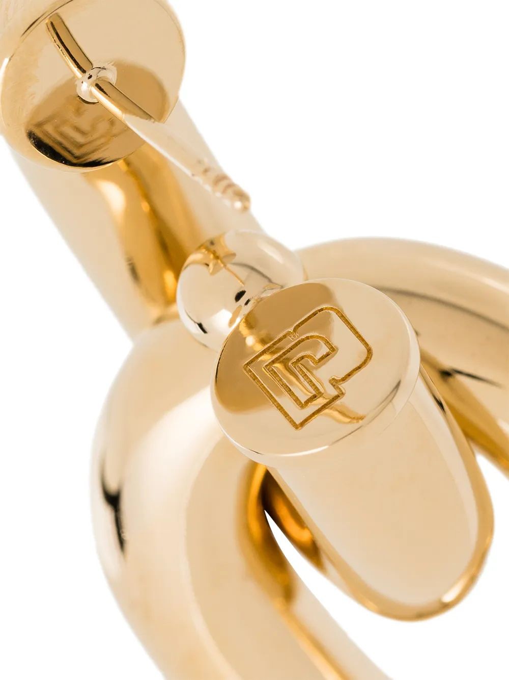 PACO RABANNE XL Link Double Earrings