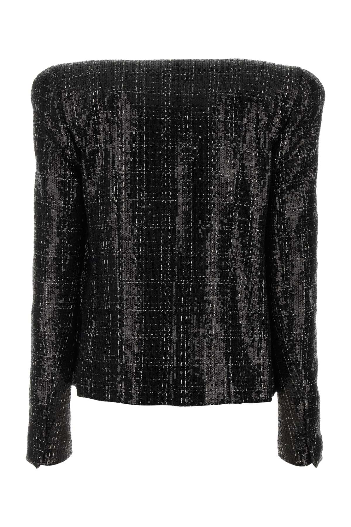 BALMAIN Modern Mini Tweed Blazer for Women
