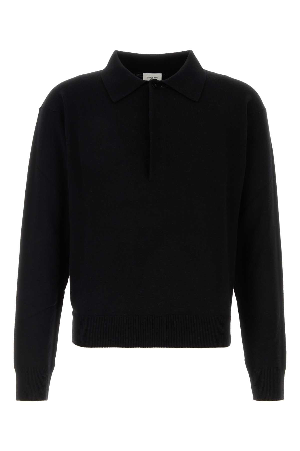 SAINT LAURENT Wool Polo Shirt for Men - A Classic Staple