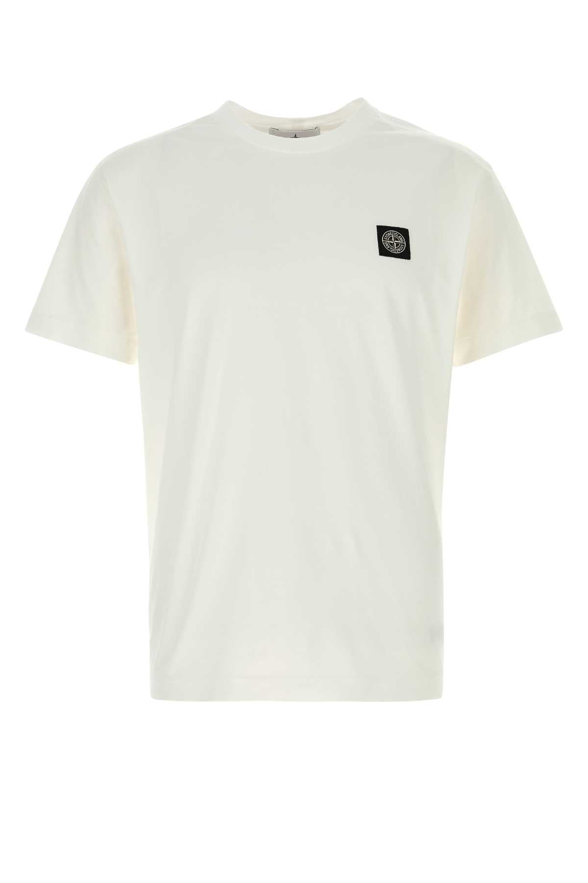 STONE ISLAND Classic Cotton T-Shirt for Men
