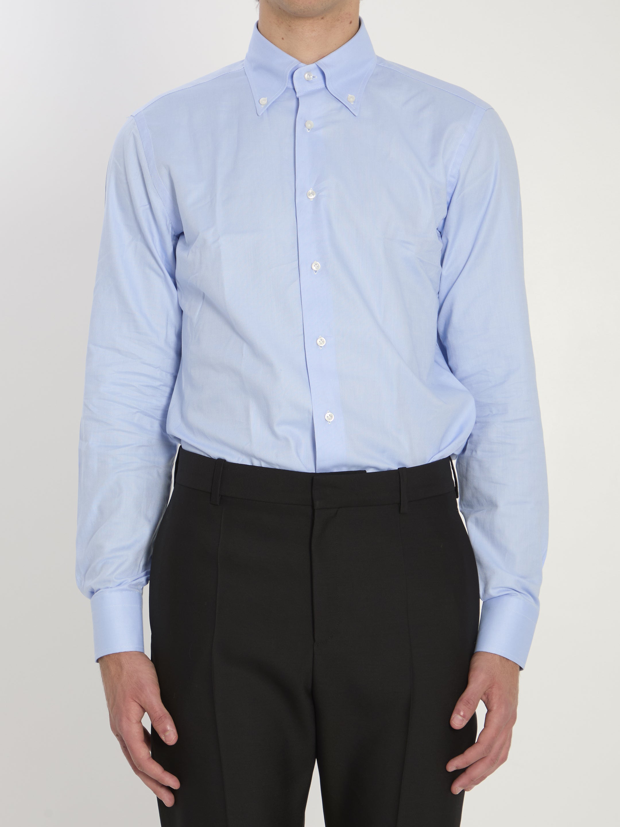 BORRIELLO Vomero Button-Down Shirt - Regular Fit (Size 41)