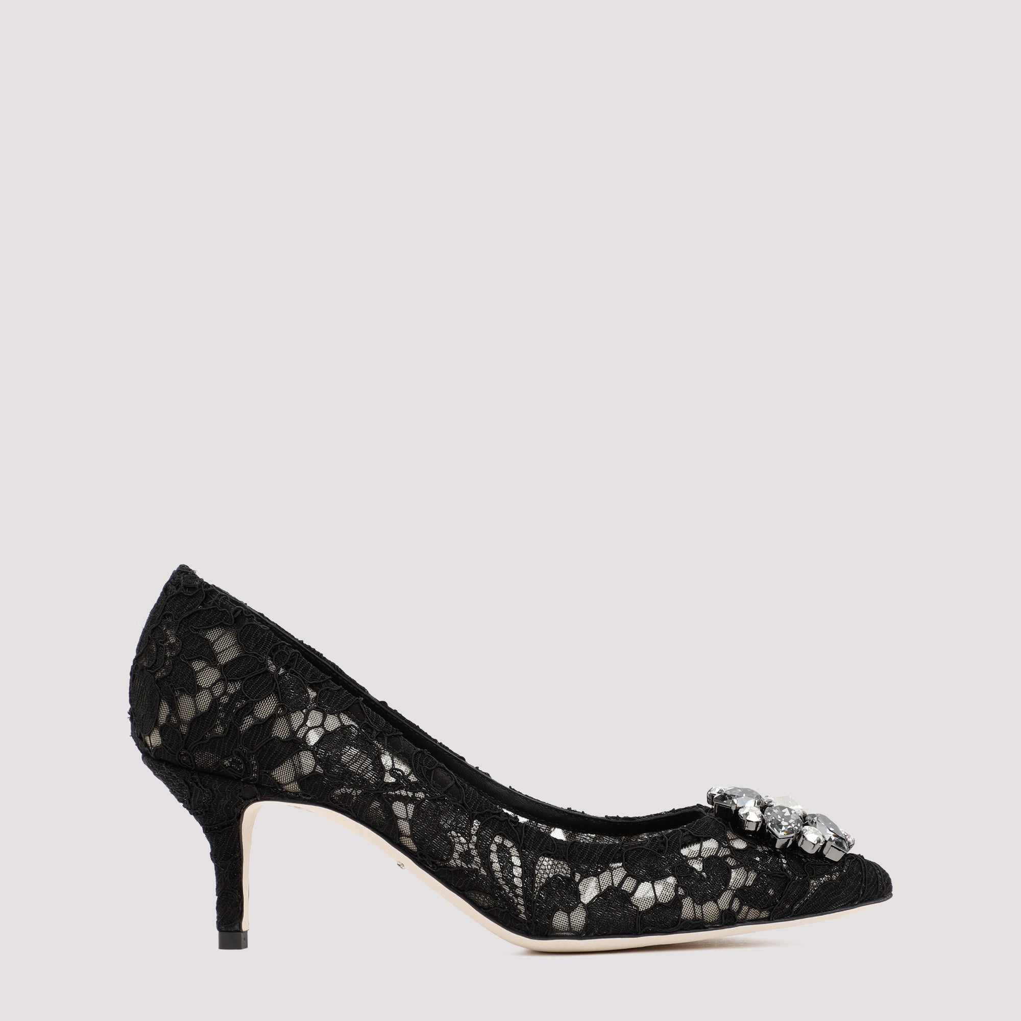 DOLCE & GABBANA Lace Pumps with 6cm Heel Height