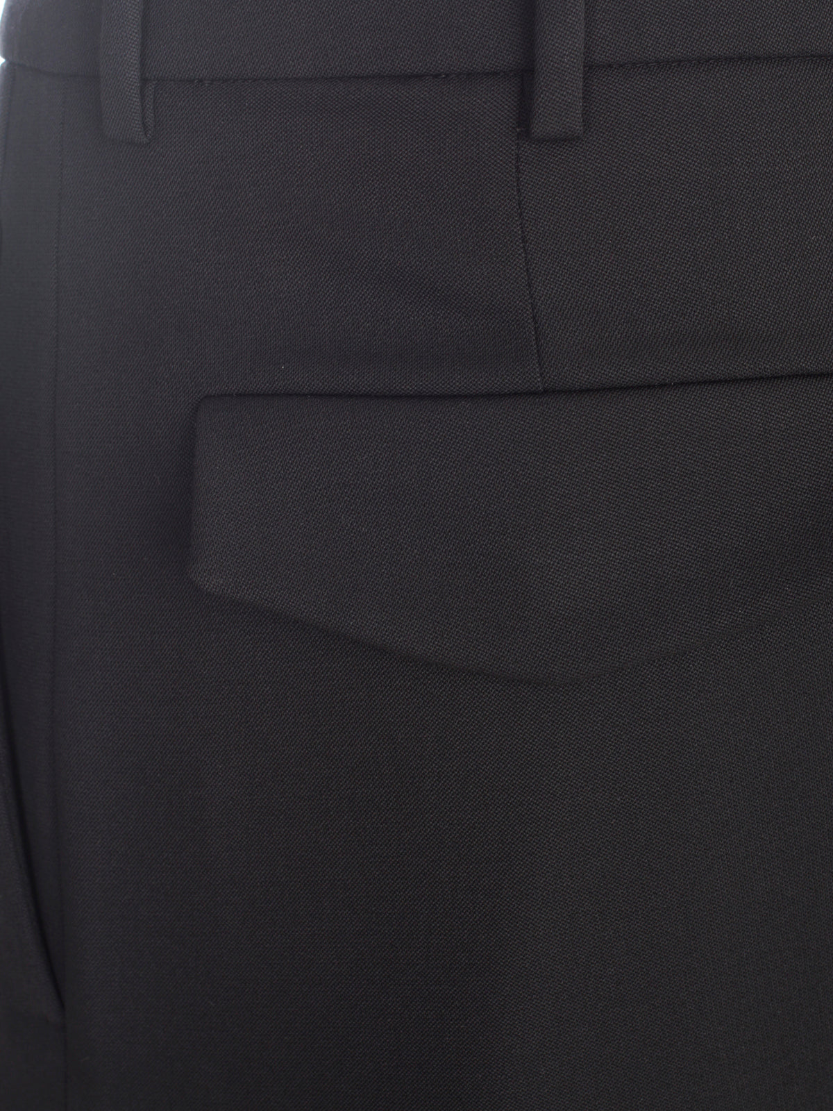 ANN DEMEULEMEESTER Classic Wool Trousers