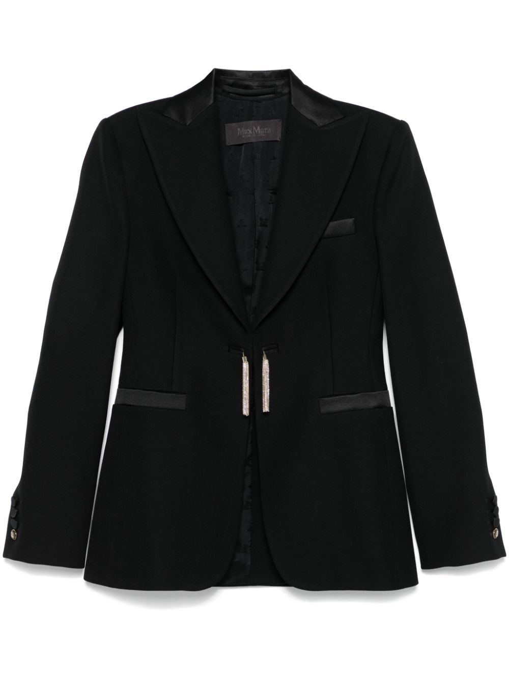 MAX MARA PIANOFORTE Wool Single-Breasted Jacket