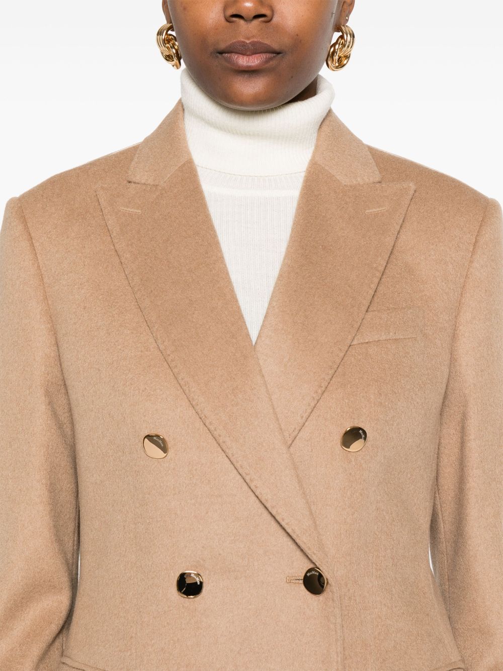 MAX MARA Double-Breasted Wool Jacket