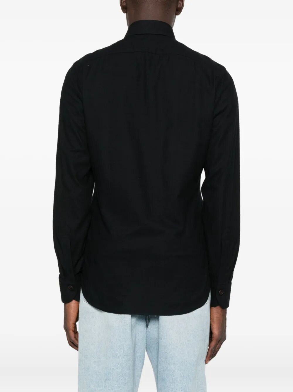 BORRIELLO Double-Pocket Cotton Shirt for Men