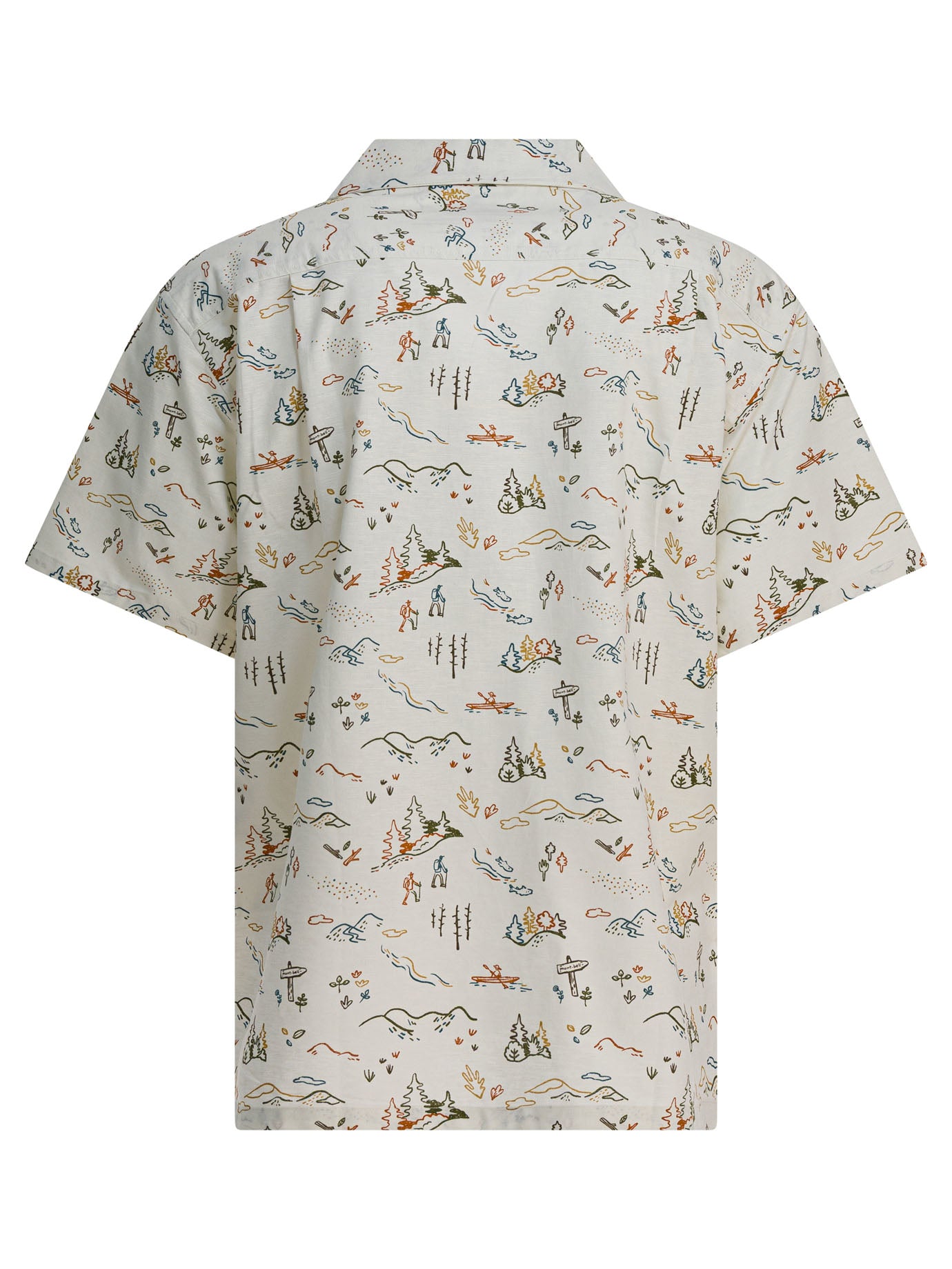 MONTBELL Men's Regular Fit Camp Collar Shirt