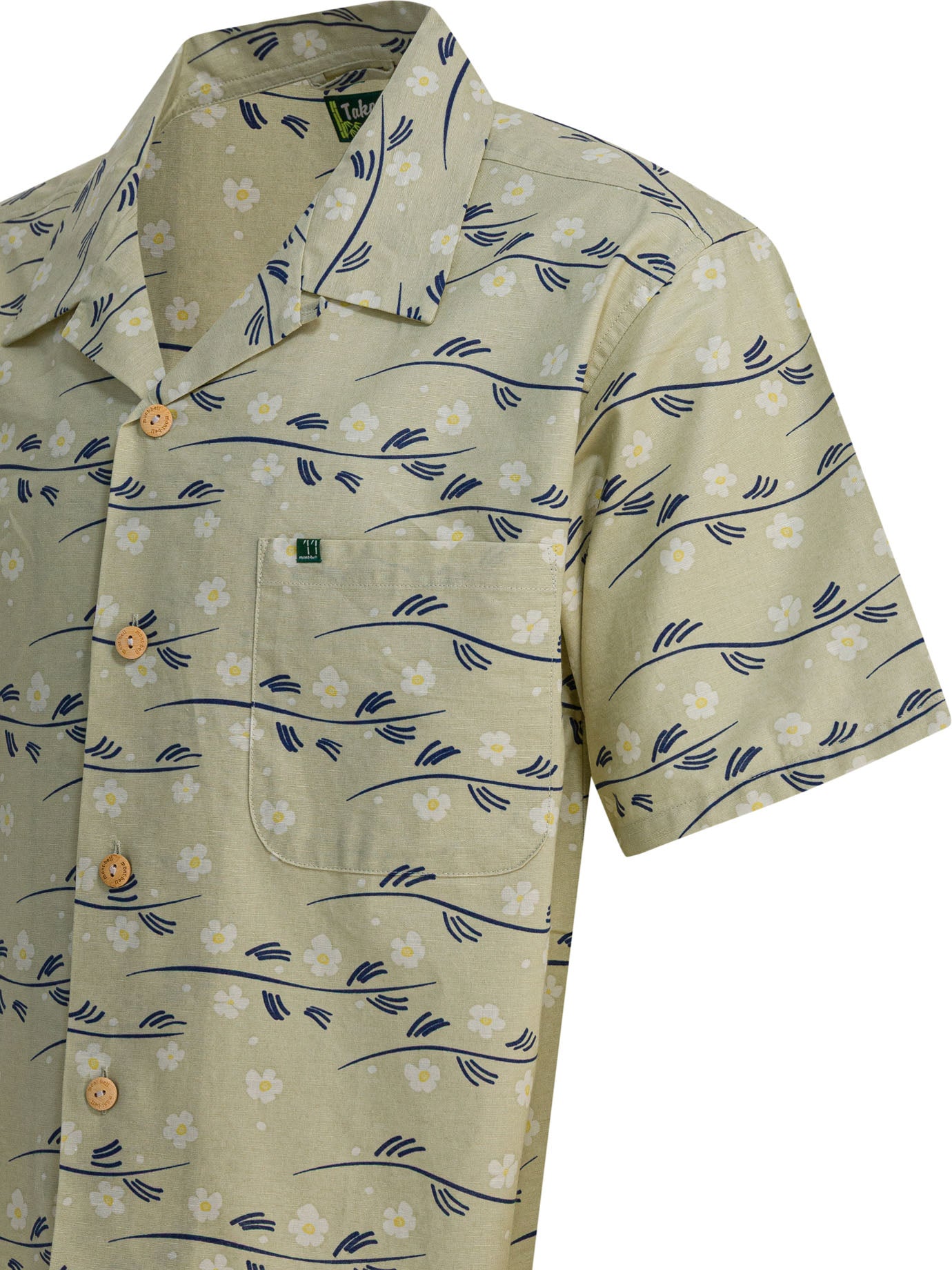 MONTBELL Take Loha Water Buttercup Mini Shirt