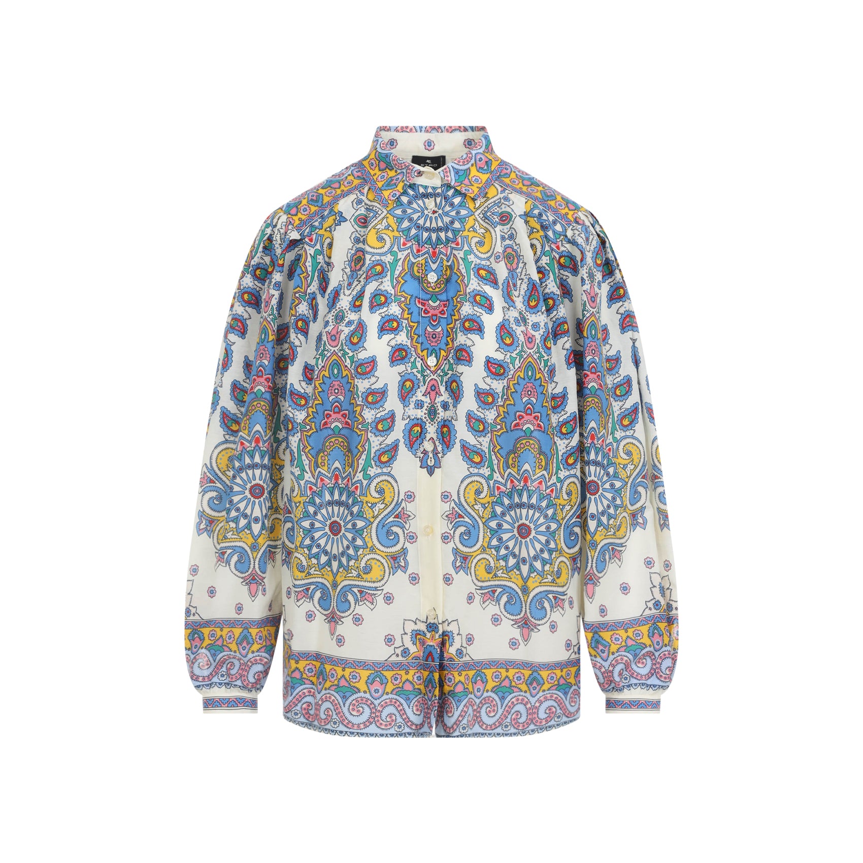 ETRO Mini Cotton and Silk Blouse