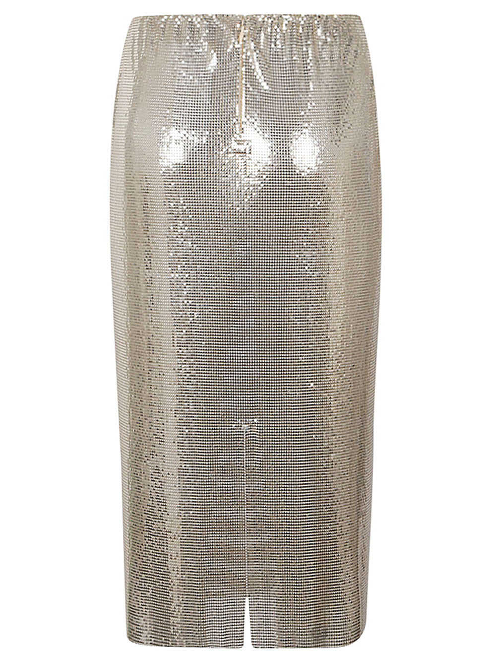 MAX MARA SPORTMAX Metallic Knit Midi Skirt
