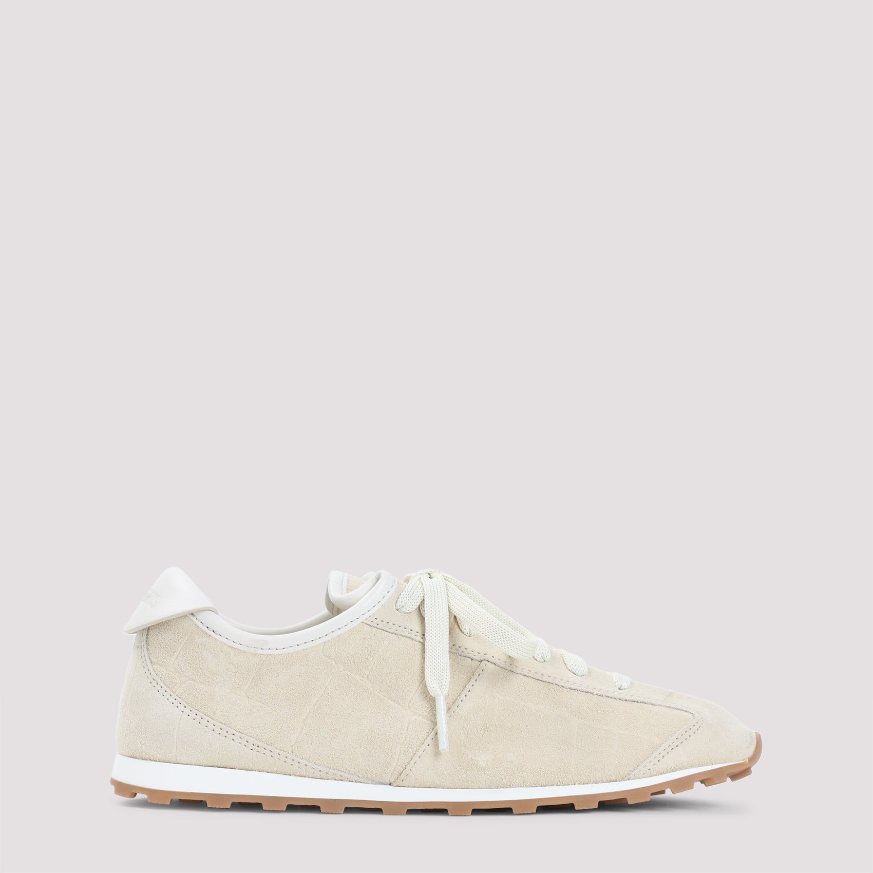 JACQUEMUS Men's Premium Suede Tennis Sneakers