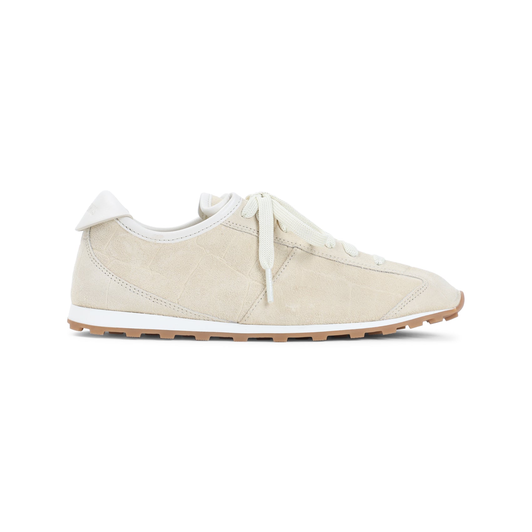 JACQUEMUS Men's Premium Suede Tennis Sneakers