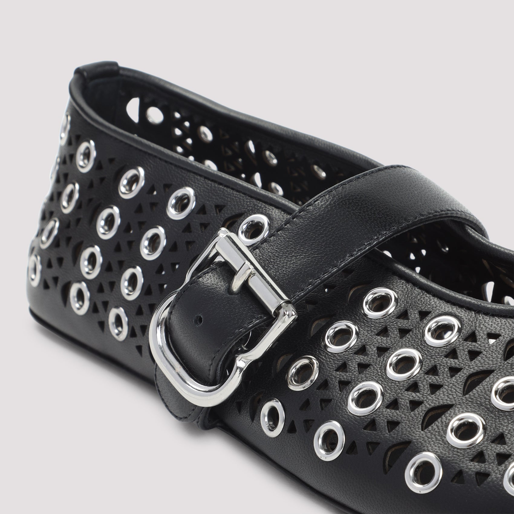 ALAÏA Men's Luxe Ballet Flats Ballerinas