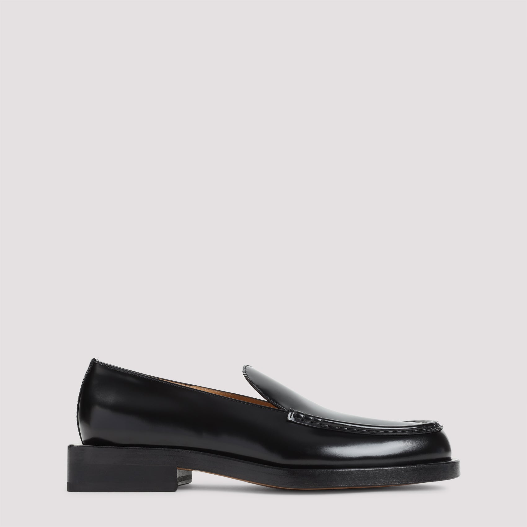 JACQUEMUS Men's Premium Brushed Leather Loafers