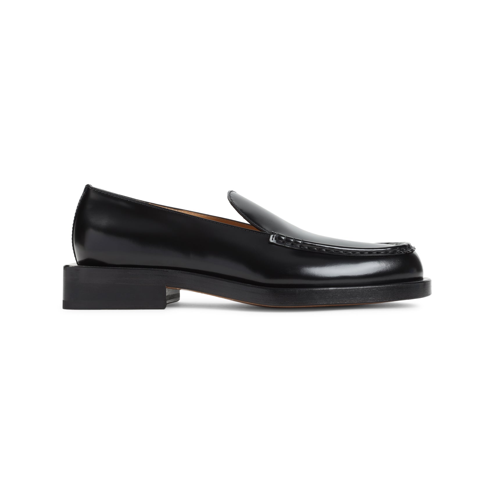 JACQUEMUS Men's Premium Brushed Leather Loafers