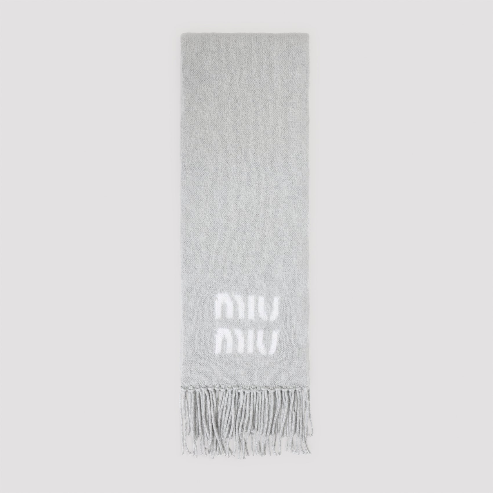 MIU MIU Mohair Scarf - 23cm x 185cm