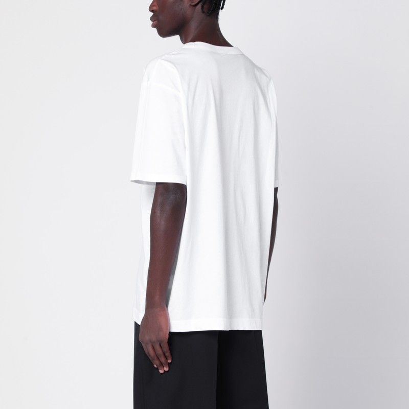 DRIES VAN NOTEN Oversized Cotton Crew Neck T-Shirt - SS25 Collection