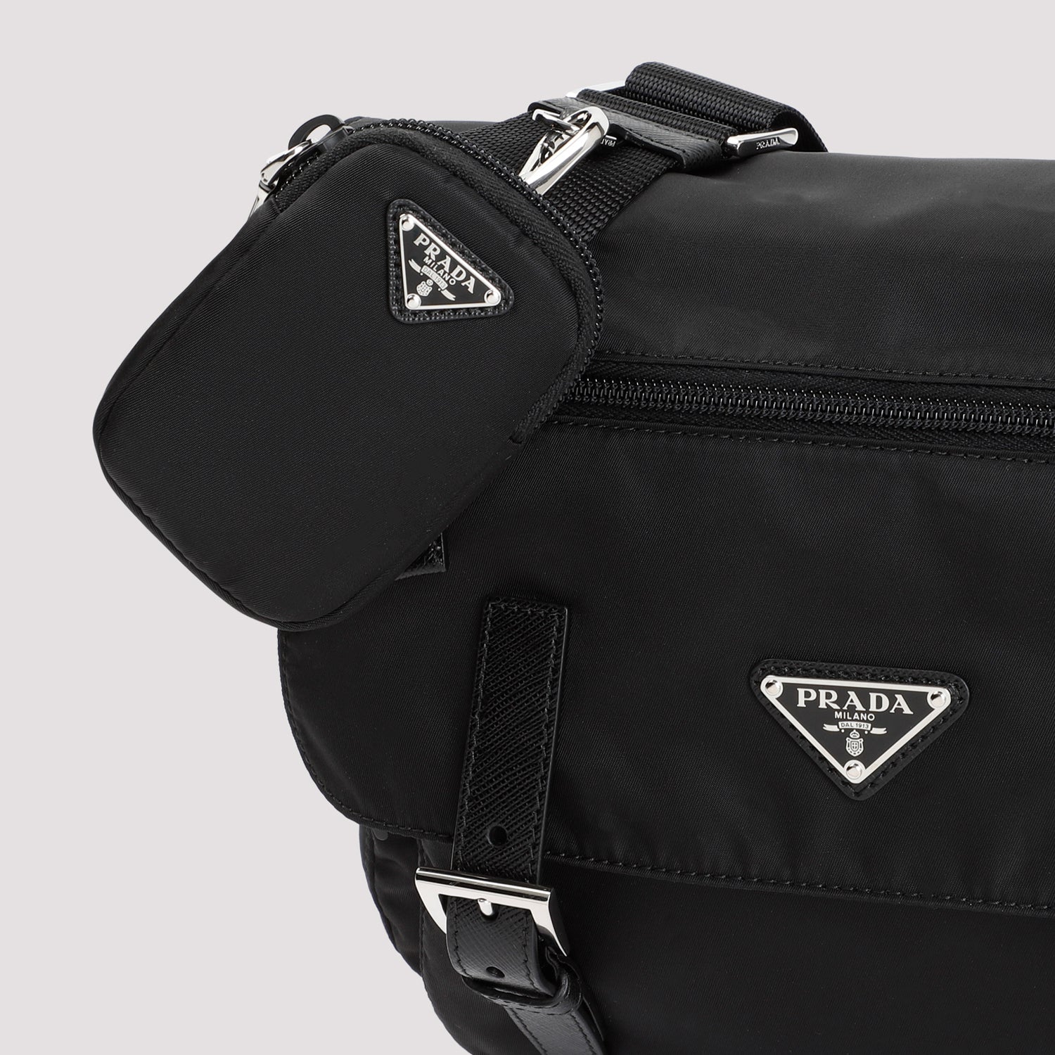 PRADA Nylon Mini Handbag - 27cm x 20cm x 12cm