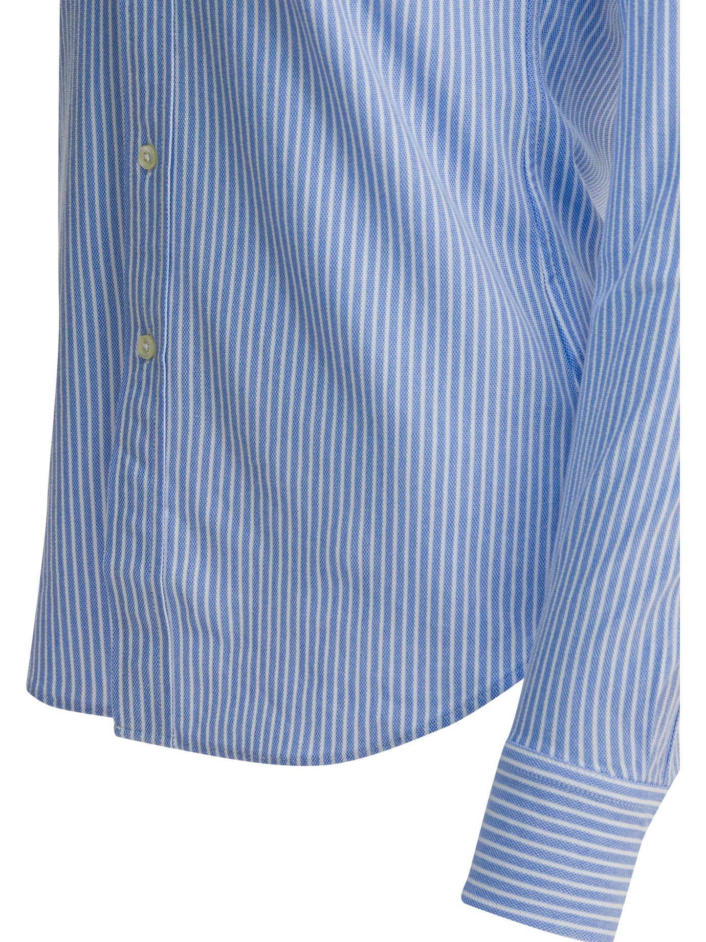 POLO RALPH LAUREN Slim Fit Striped Shirt with Button-Down Collar
