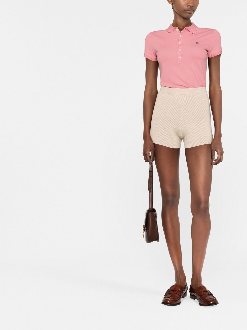 POLO RALPH LAUREN Slim Fit Polo Shirt for Women - Mini Style