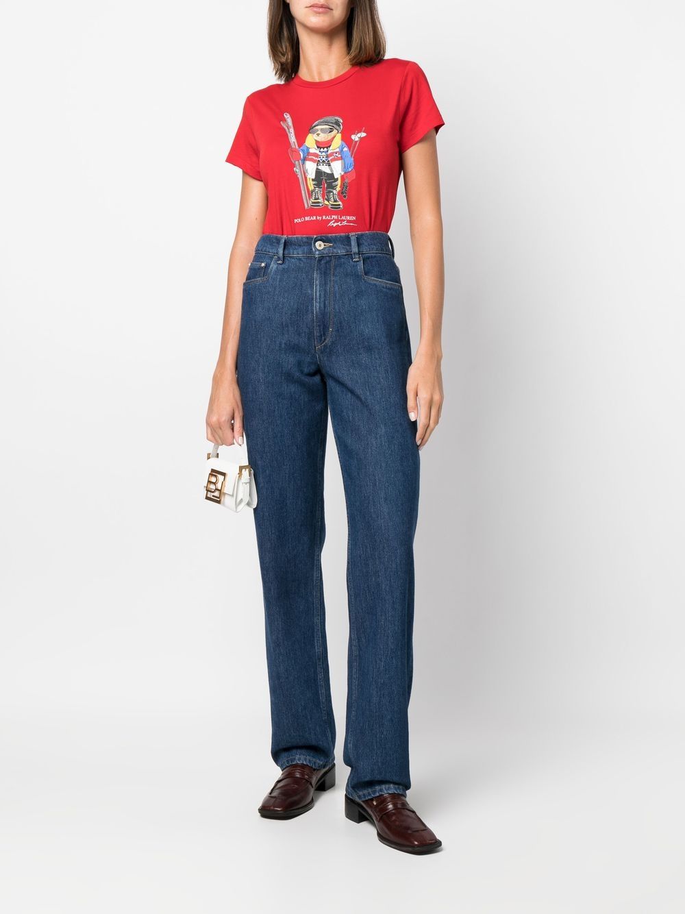 POLO RALPH LAUREN Women's Mini Ski Bear T-Shirt