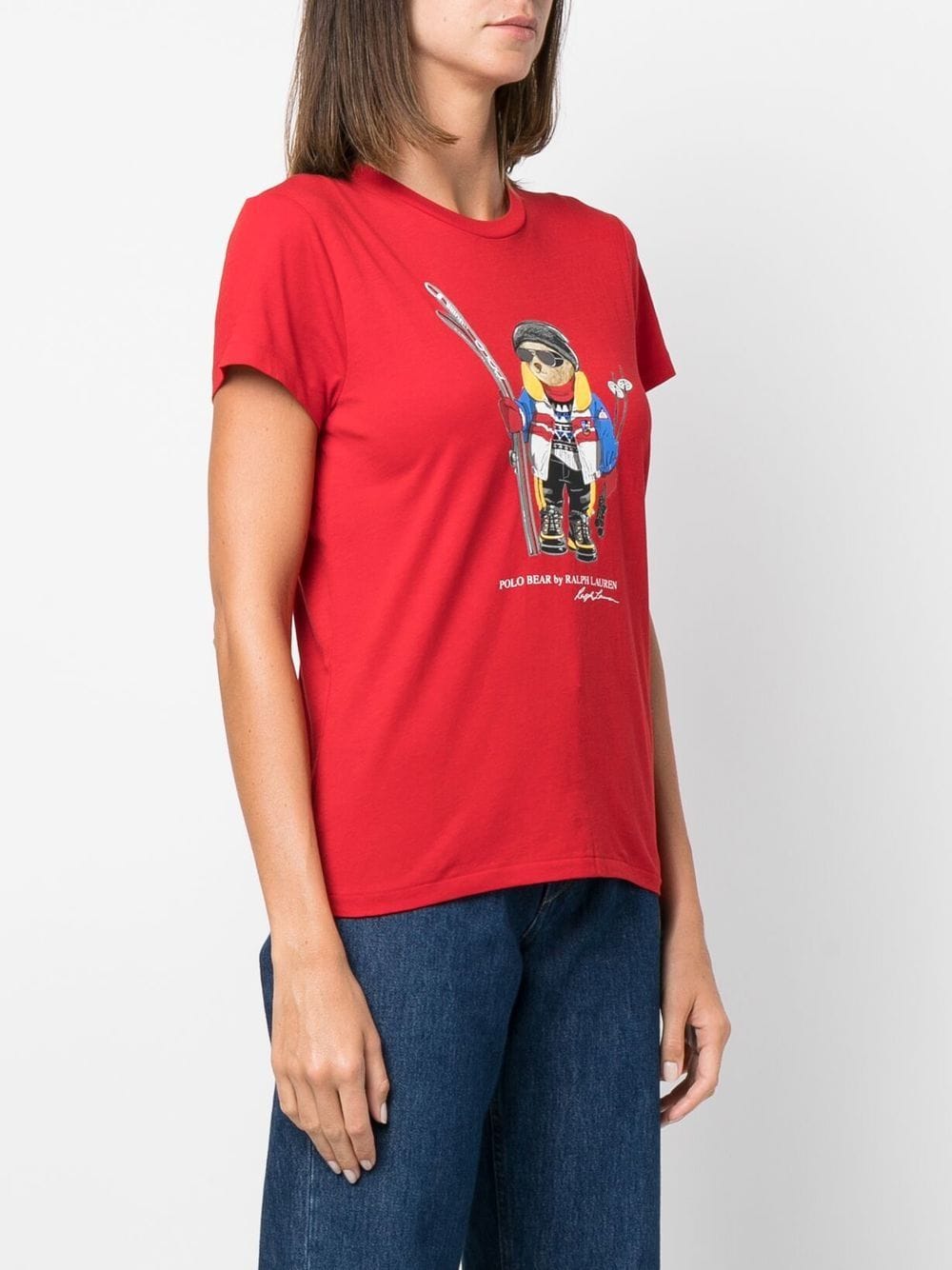 POLO RALPH LAUREN Women's Mini Ski Bear T-Shirt