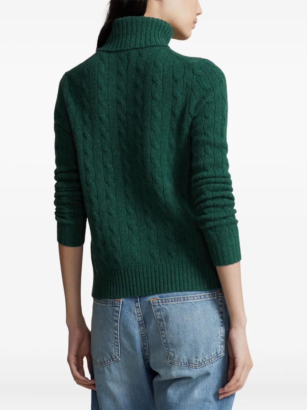 POLO RALPH LAUREN Women's Long Sleeve Pullover Wool Blend Sweater