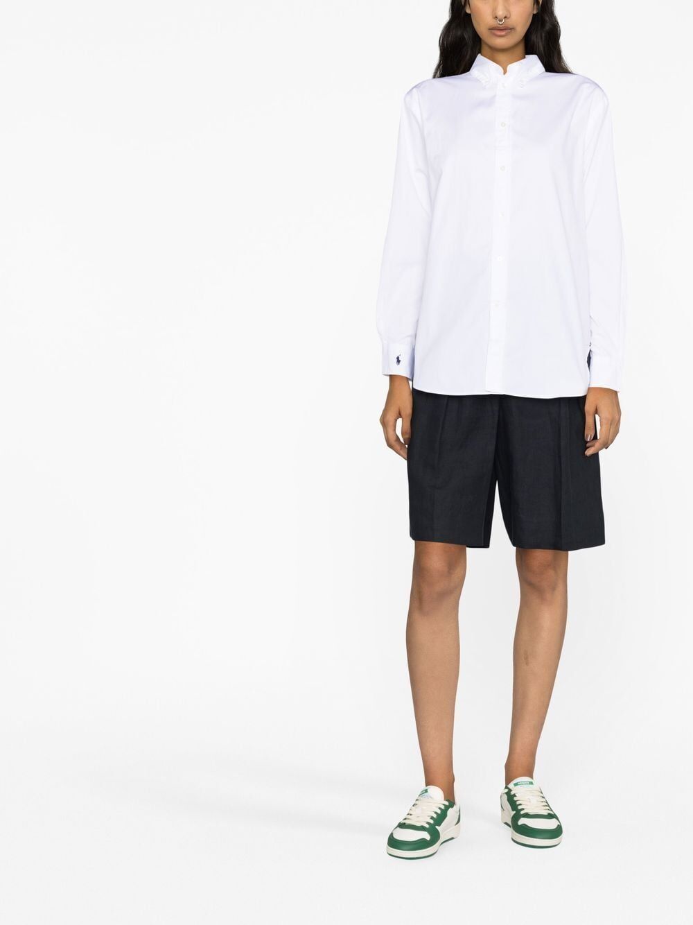 POLO RALPH LAUREN Long Sleeve Button-Front Shirt for Women