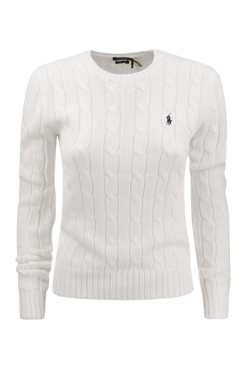 POLO RALPH LAUREN Slim-Fit Cable Knit Top