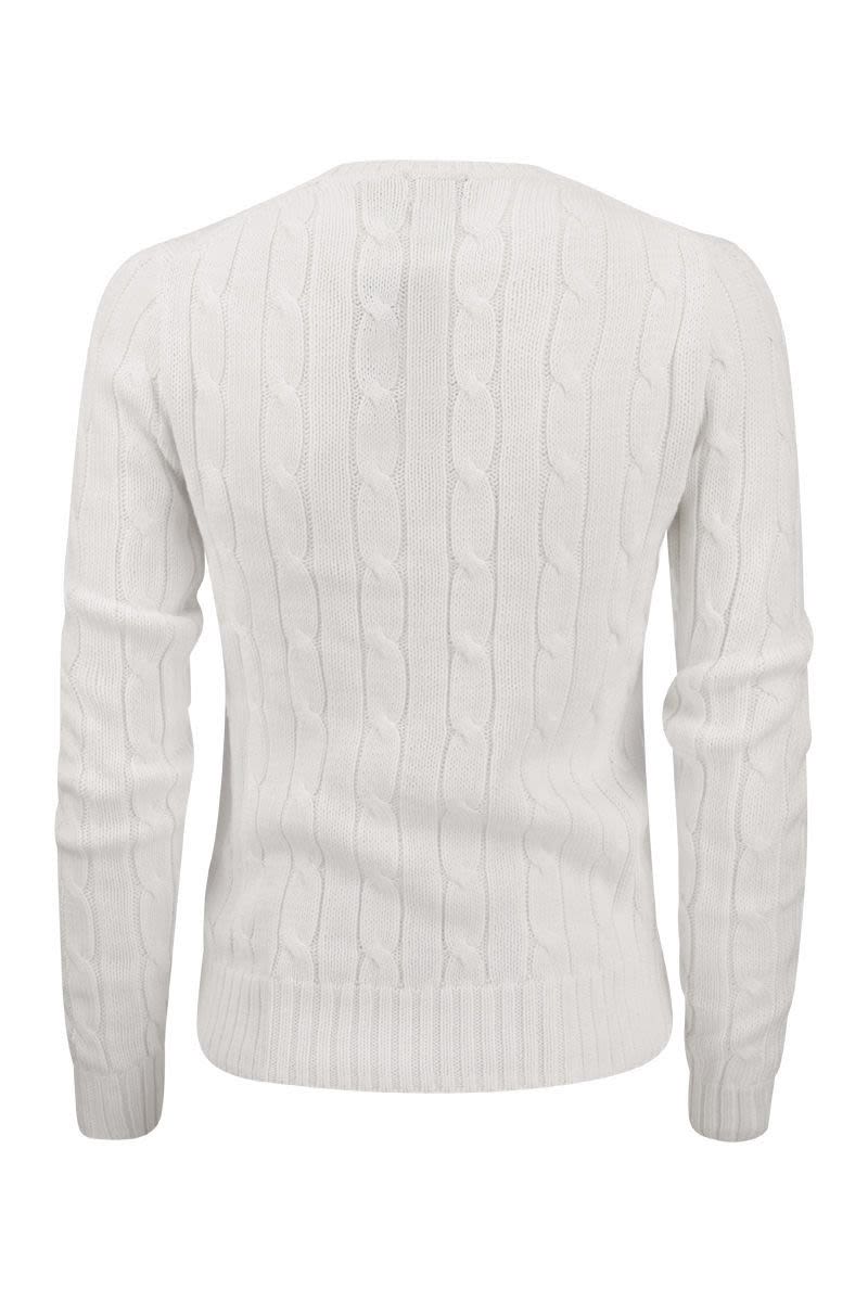 POLO RALPH LAUREN Slim-Fit Cable Knit Top