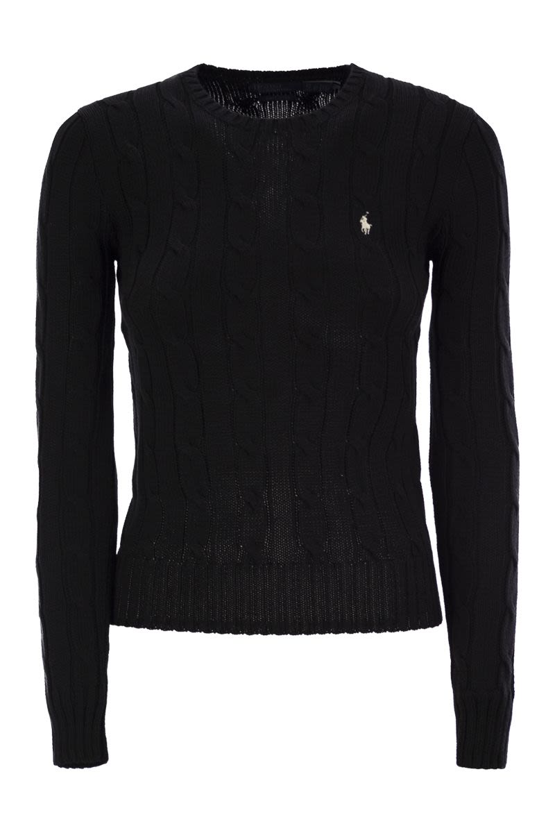 POLO RALPH LAUREN Slim-Fit Cable Knit Sweater