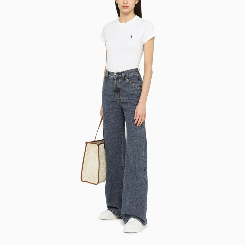 POLO RALPH LAUREN Women's Cotton Logo T-Shirt - Short Sleeve