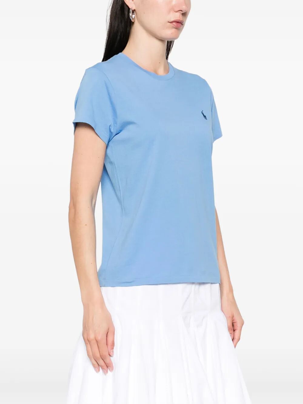 POLO RALPH LAUREN Cotton Crewneck T-Shirt for Women - SS25