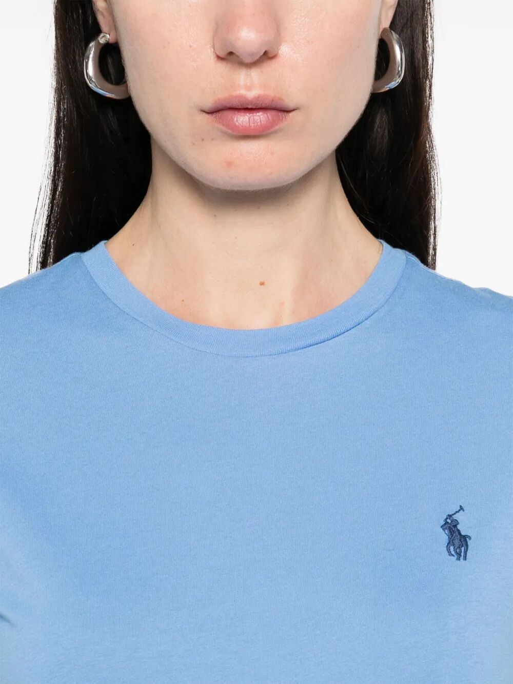 POLO RALPH LAUREN Cotton Crewneck T-Shirt for Women - SS25