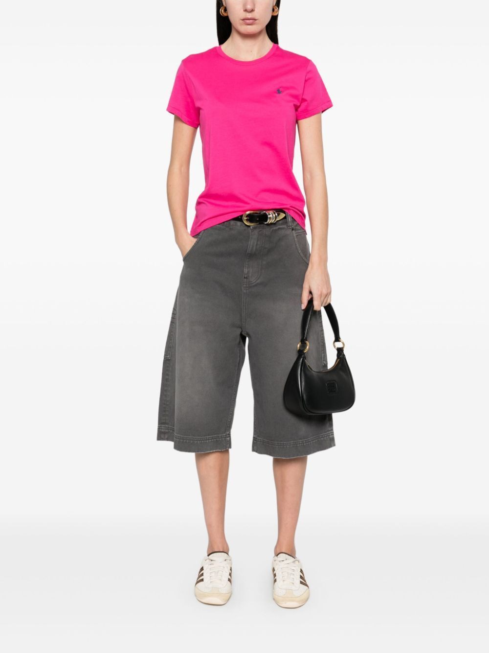 POLO RALPH LAUREN Classic Crewneck Cotton T-Shirt for Women