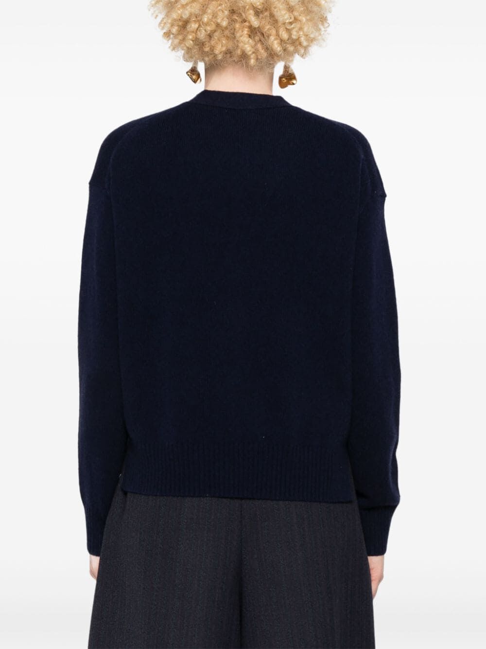 POLO RALPH LAUREN Dropped Shoulder Wool Cardigan