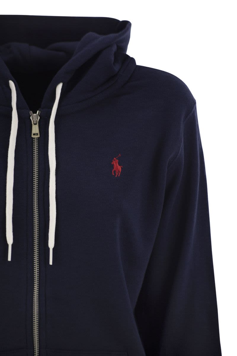 POLO RALPH LAUREN Soft Fleece Zip-Up Hoodie for Women