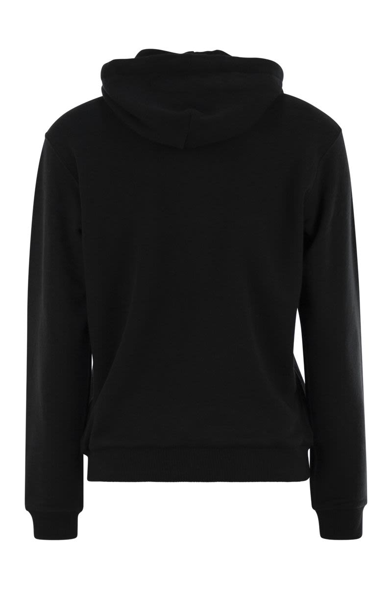 POLO RALPH LAUREN Hooded Zip Fleece Sweatshirt with Embroidered Pony