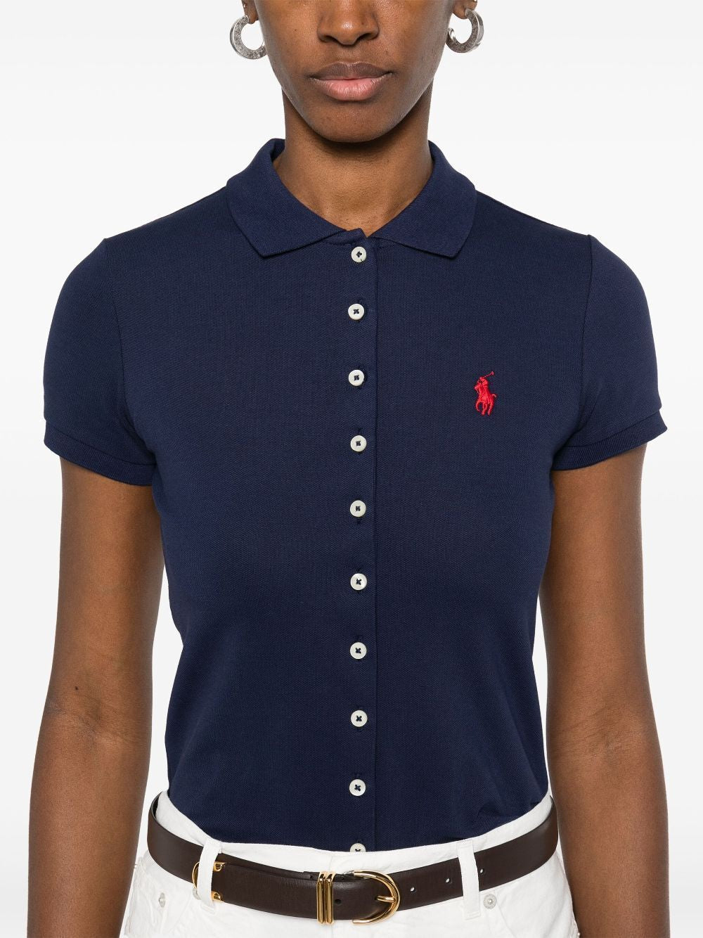 POLO RALPH LAUREN Women's Short Sleeve Polo Shirt