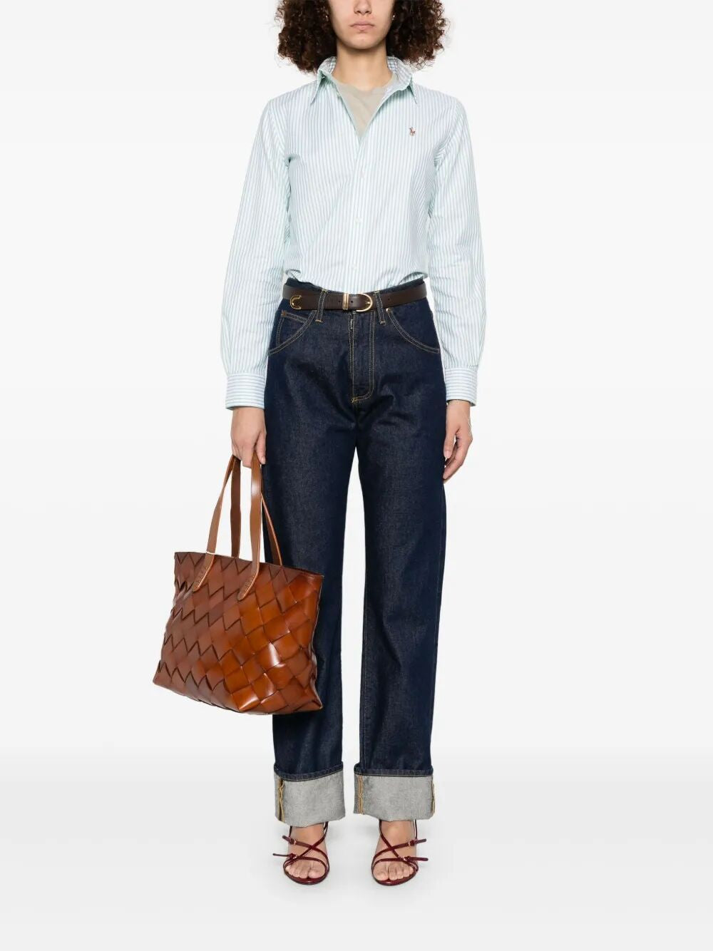 POLO RALPH LAUREN Long Sleeve Button Front Shirt