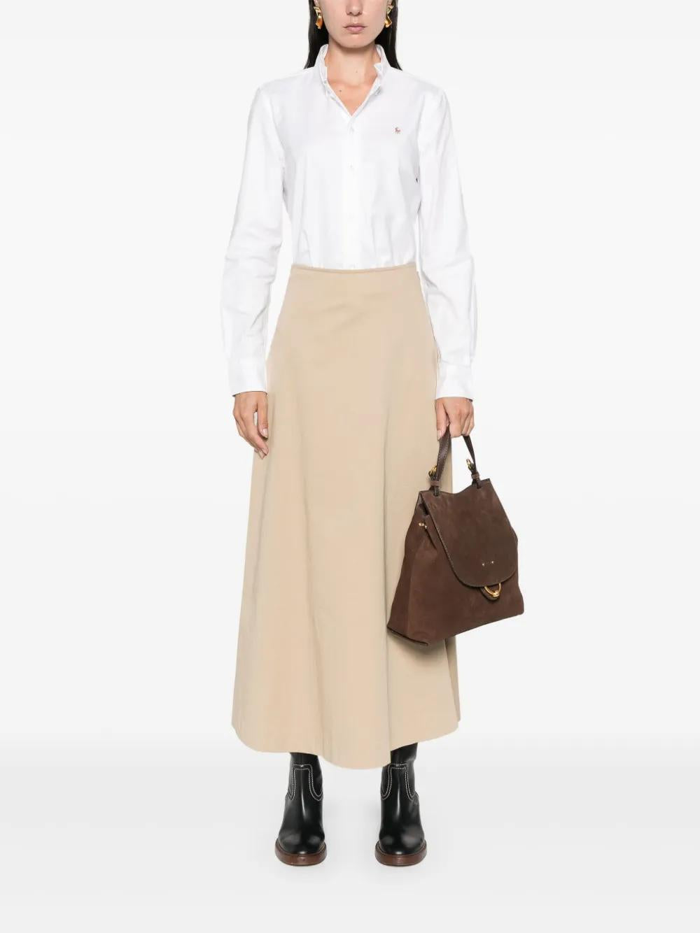 POLO RALPH LAUREN Long Sleeve Button Front Shirt for Women