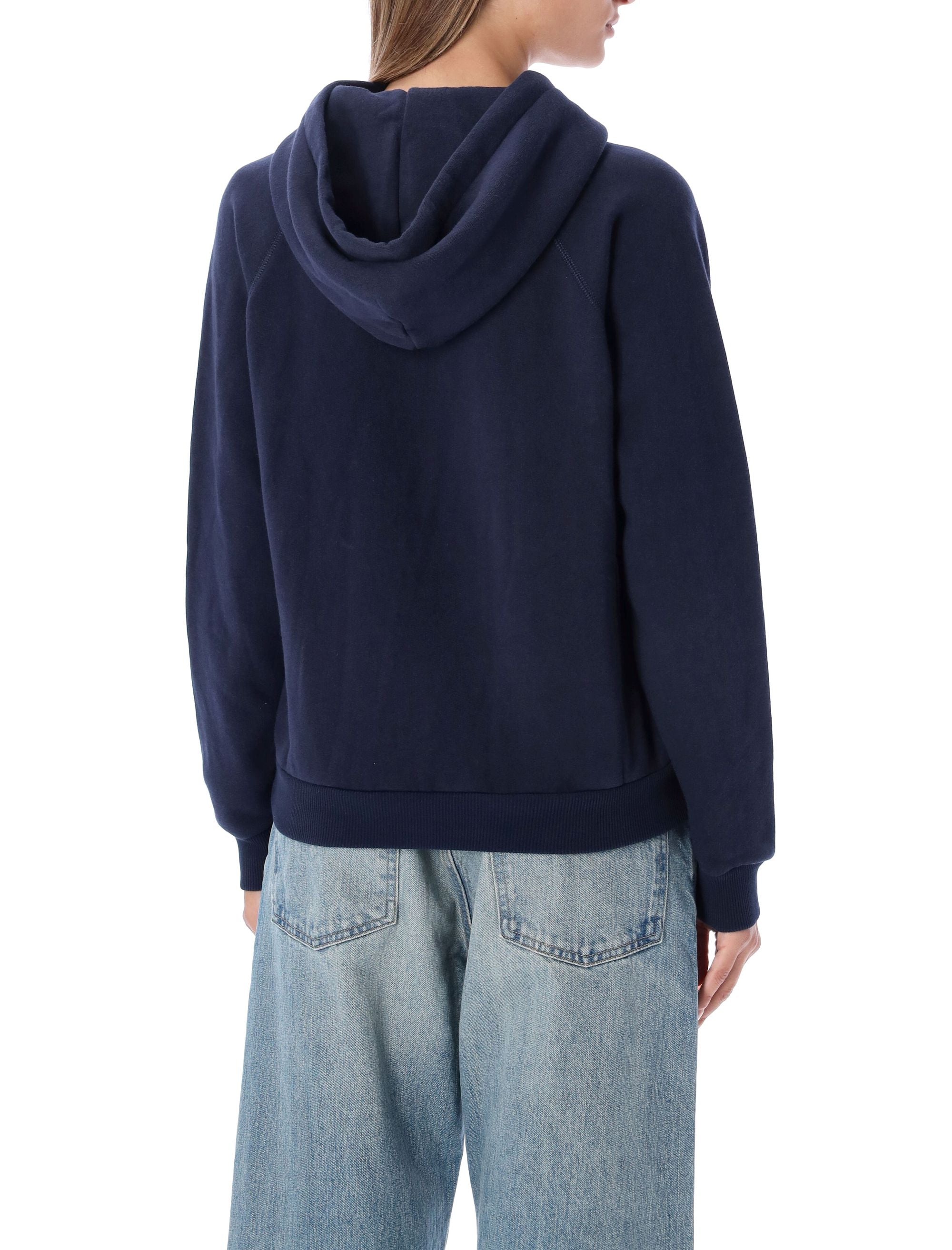 POLO RALPH LAUREN Logo Hoodie with Drawcord Hood - Size S