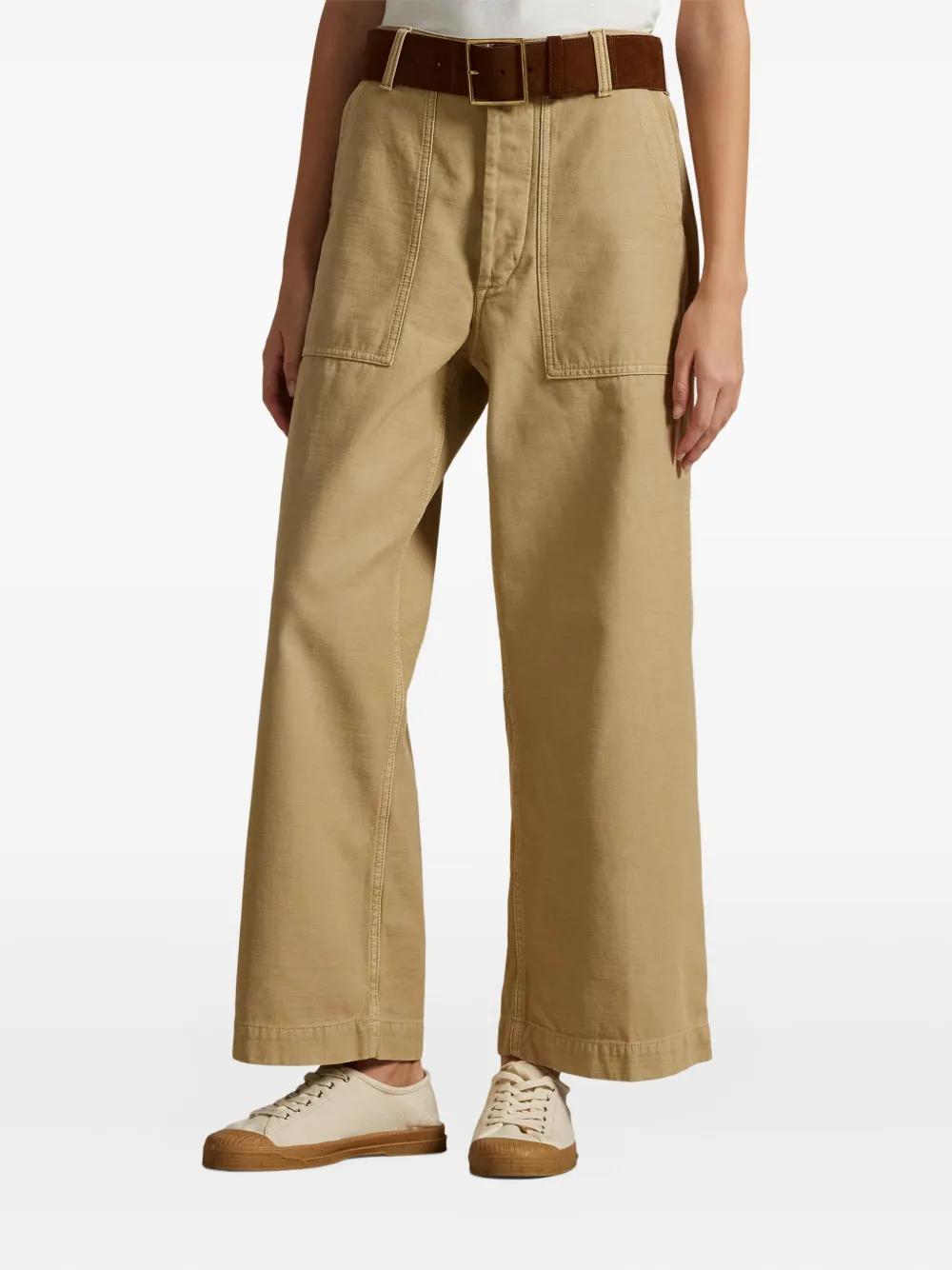 POLO RALPH LAUREN Cotton Trousers for Women